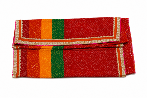 2026/07/1000438966.png Zylec Culture Women's Traditional Bandhani Saree | Premium Rajasthani Bandhej Print | Golden Border | Festive & Wedding Wear