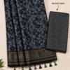 2026/07/1000440353.png Zylec Culture Women's Premium Grey Designer Printed Saree with Matching Blouse Piece | Soft Elegant Ethnic Wear