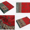 2026/07/1000440763.png Zylec Culture Women's Red Printed Traditional Saree with Designer Border