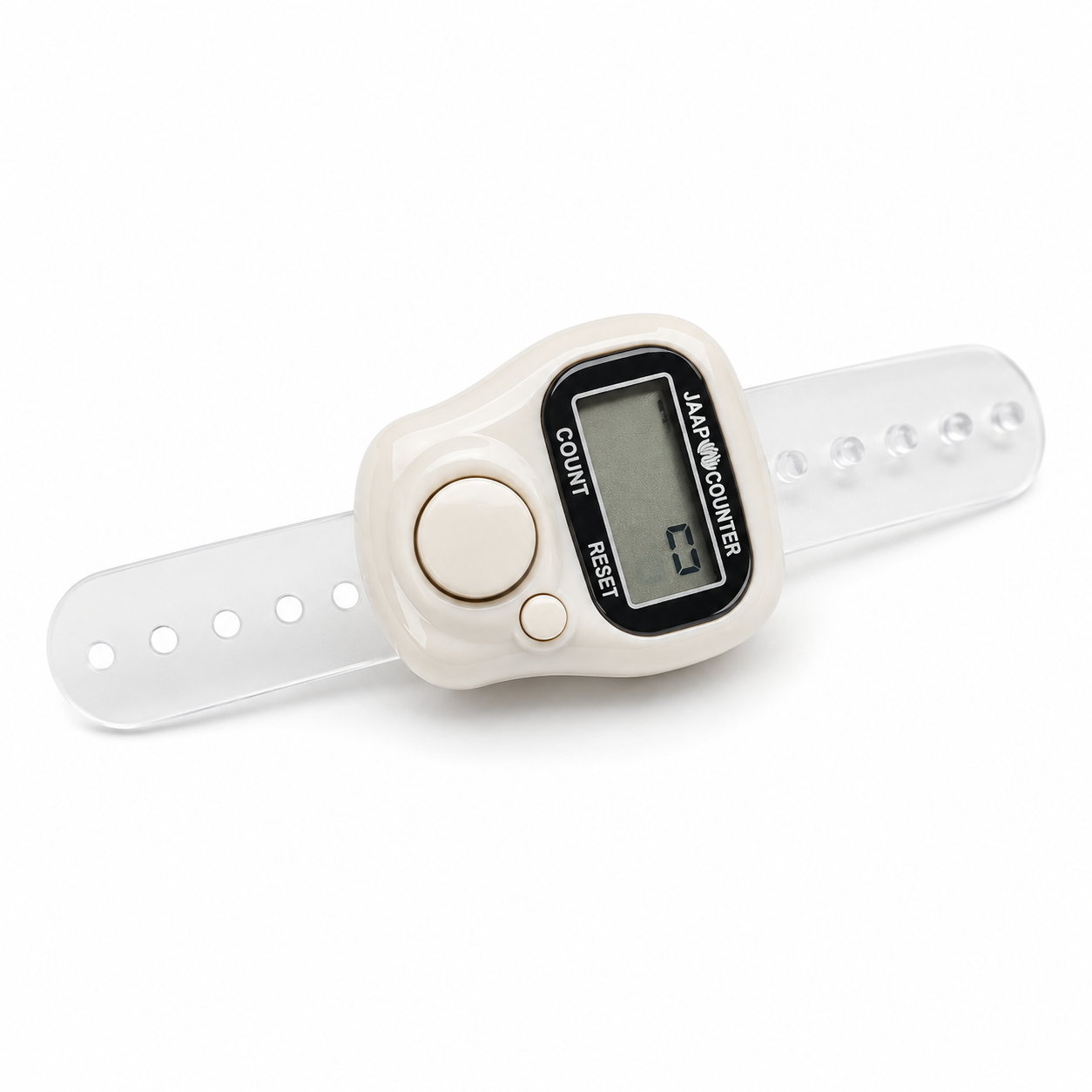 file_0000000020dc7208939d80dfc99ab9f83567486314805206934 Naam Jaap Counter | White Finger Tally Counter | Electronic Mantra Counter