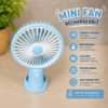 file_00000000391881fa8b929718008e09951027255098327712210 Portable Rechargeable Mini Fan | USB Rechargeable Fan (Blue)