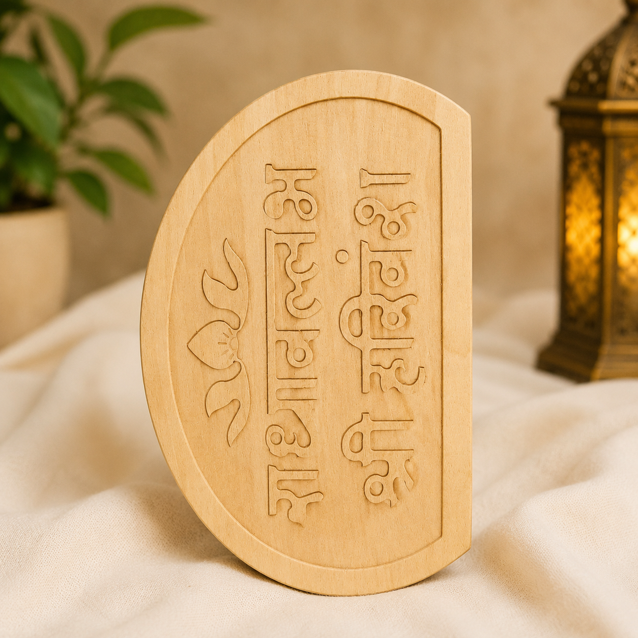file_000000005f54720780177bede84989603706726867184954896 Shri Hit Harivansh Naam Seva – Handcrafted Wooden Shri Radha Naam Jaap Board
