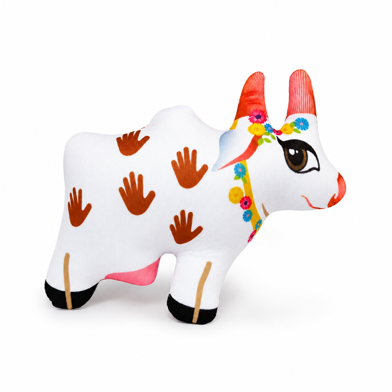 Premium Cute Cow Soft Toy (Pack of 2) | Plush Cow Doll for Kids, Home & Car Decoration