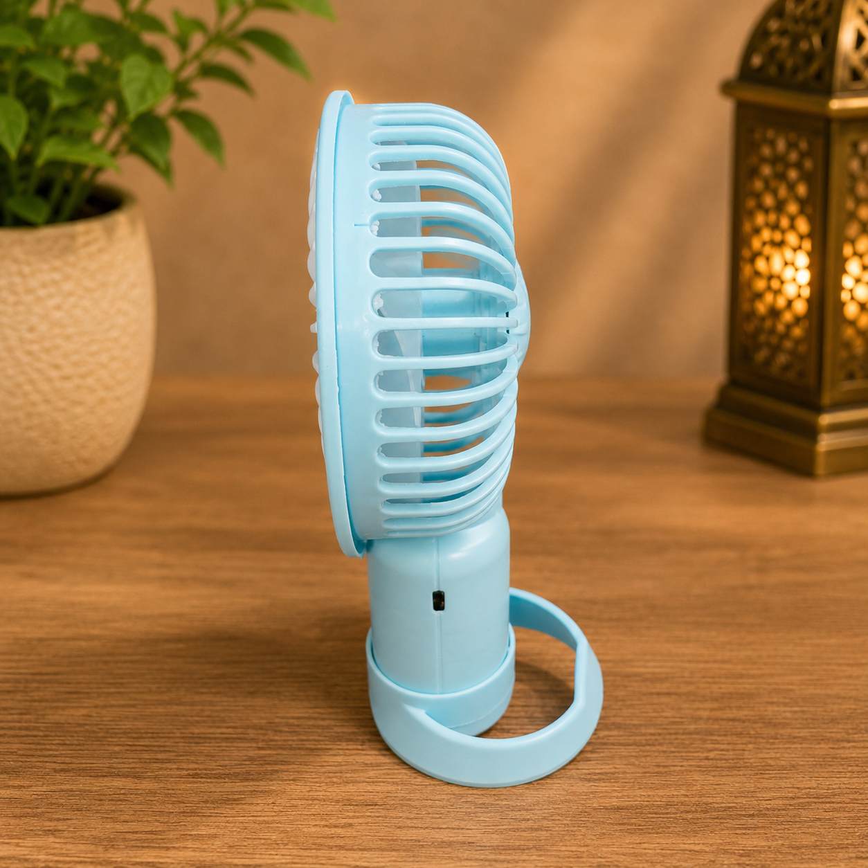 file_00000000904082078219a6ade10c4e1c590021483942865815 Portable Rechargeable Mini Fan | USB Rechargeable Fan (Blue)