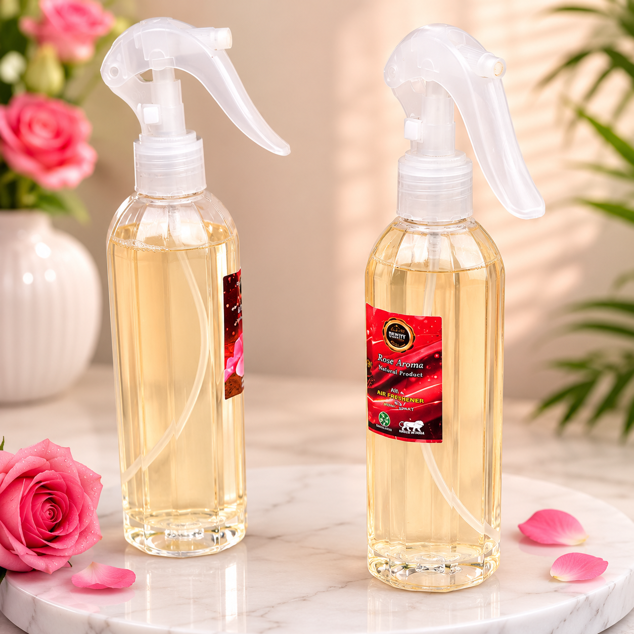 file_0000000090707208a39eaf1a0d27b78c6578115747254841685 Premium Rose Room Freshener Spray (Pack of 2) | Long Lasting Air Freshener for Home, Office & Car