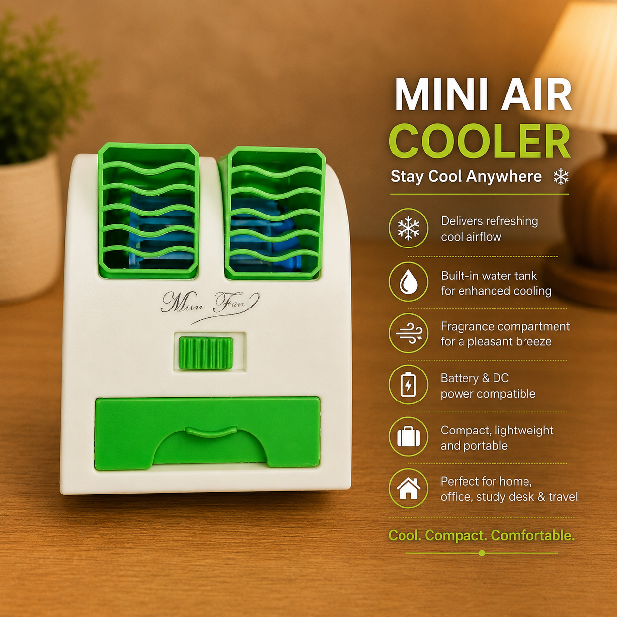 file_000000009f5481f89500011db9672ec31568535275130038812 Portable Mini Air Cooler with Water Cooling Technology for Home, Office & Personal Use