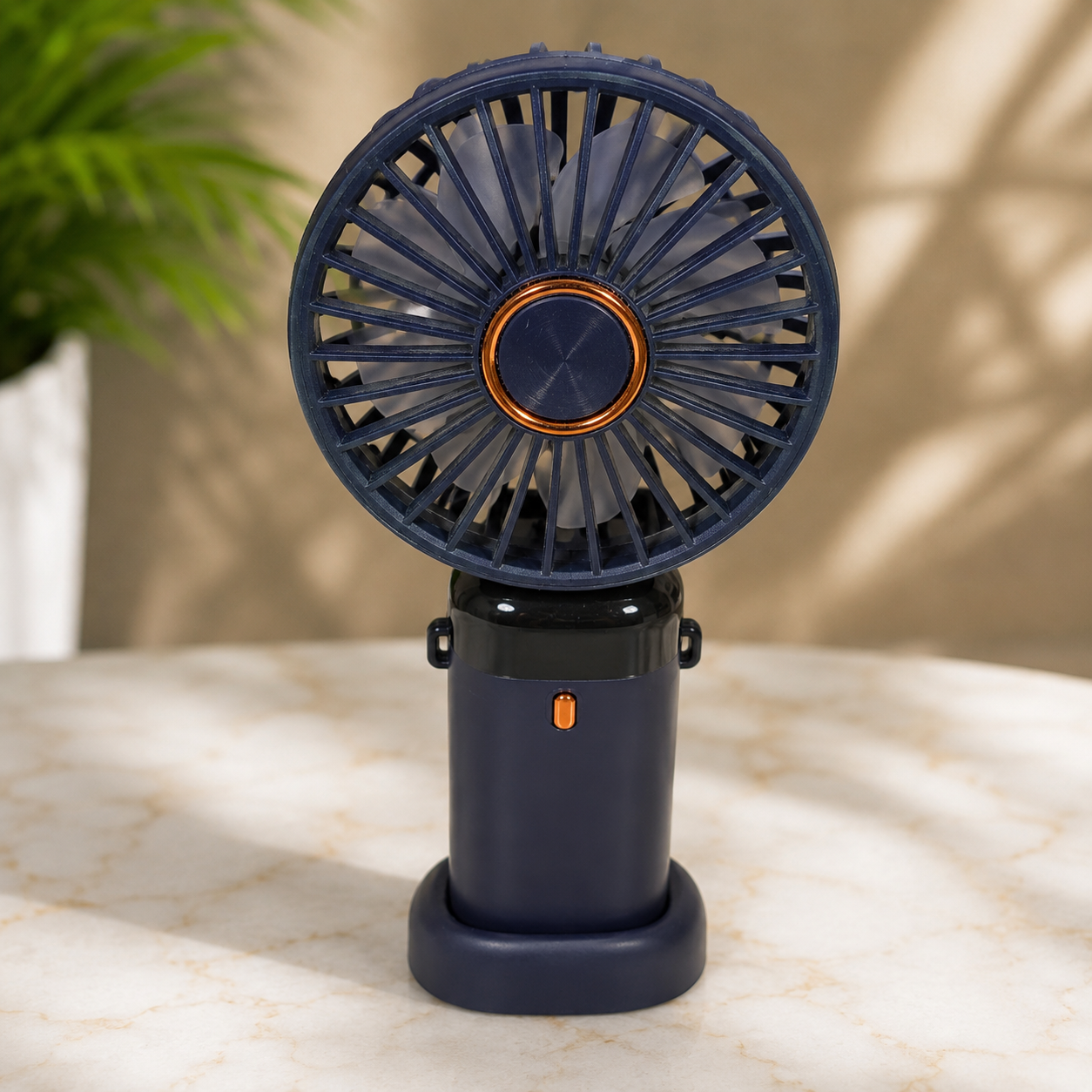 file_00000000a3647207b6e632fcc92d9bbc5145537599137888711 Portable Rechargeable Mini Hand Fan with Powerful Airflow & USB Charging – Dark Blue