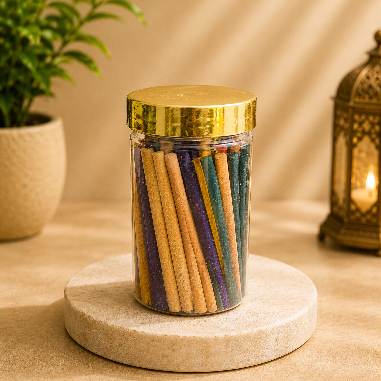 file_00000000be1472089c3bf0ceef88523d5539742534344912997 Premium Multi Fragrance Dhoop Sticks Jar – Long Lasting Incense for Daily Puja