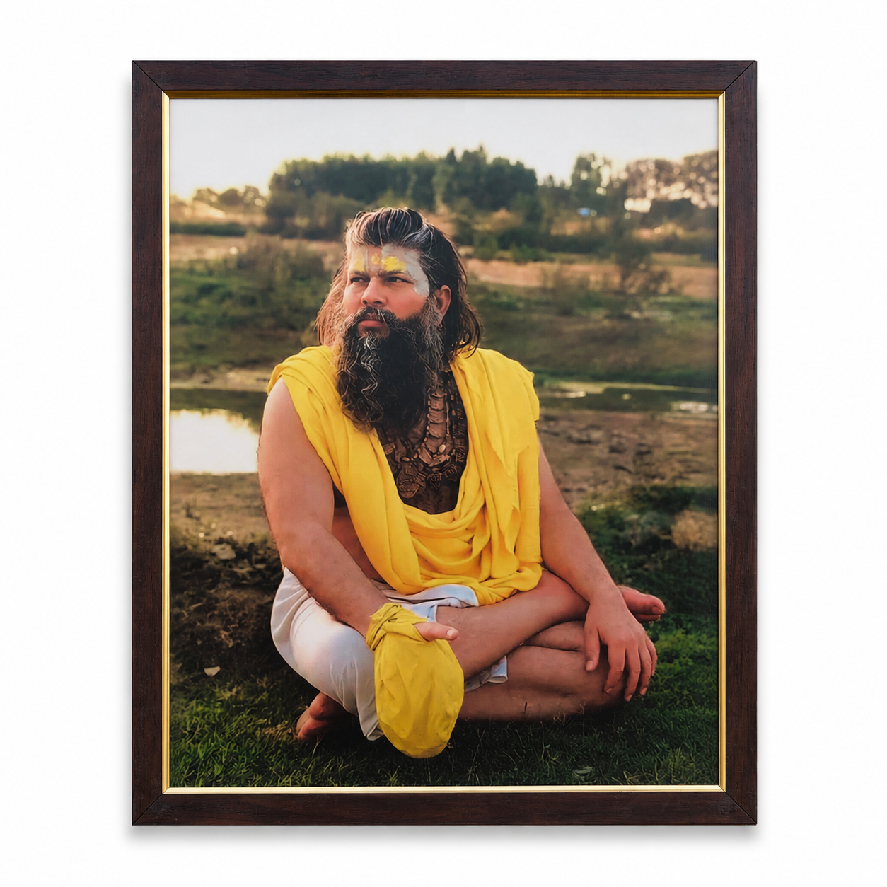 file_00000000e9c071fbb380e61fe9f26bd86475941107084251288 पूज्य श्री प्रेमानंद जी महाराज फ्रेम फोटो | Premanand Ji Maharaj Photo Frame | Spiritual Wall Decor | Bhakti & Divine Blessings