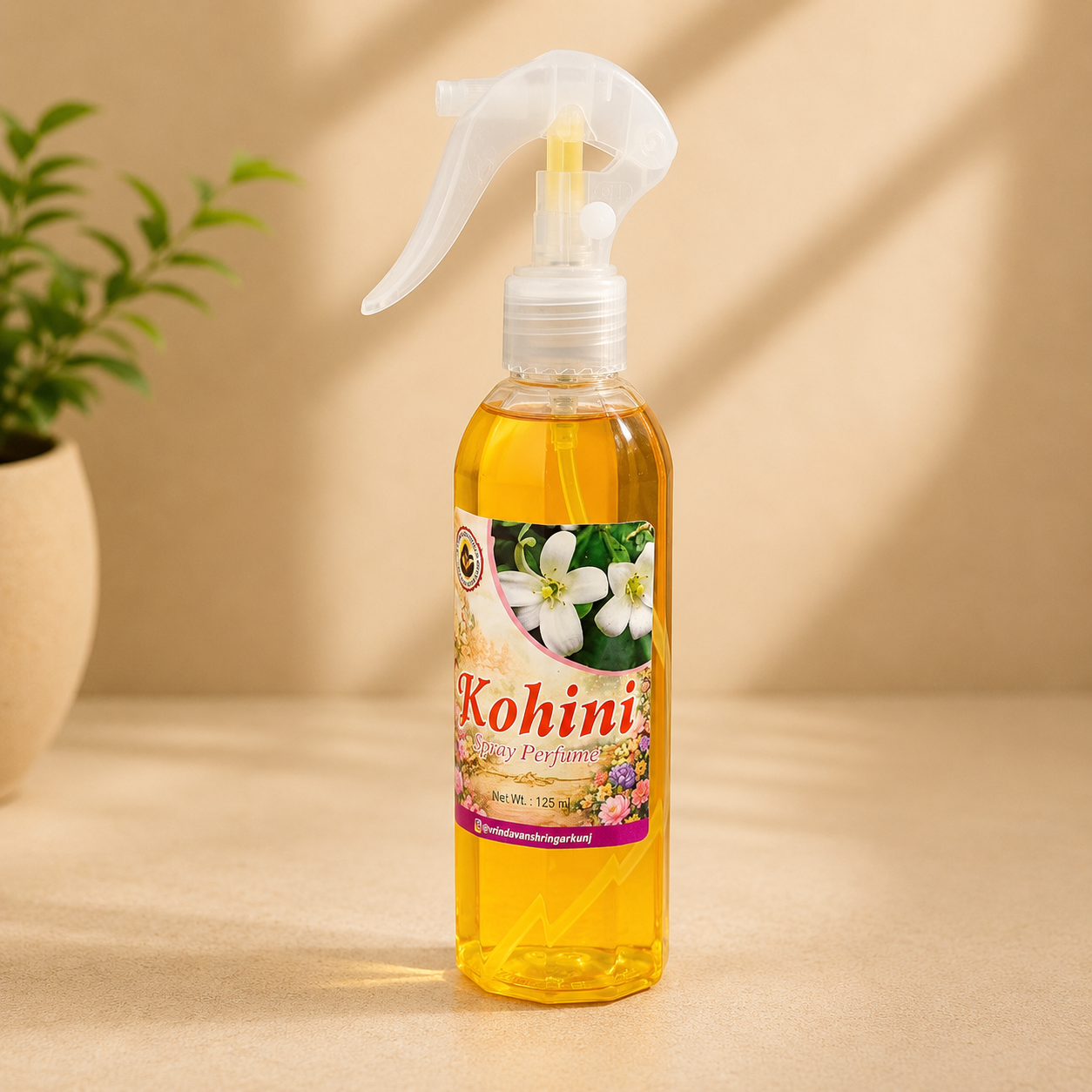 file_00000000efa471f5802f4a6bd346e6aa4326778367440441187 Premium Natural Sundhit Pooja Room Fragrance Spray – Long Lasting Divine Aroma (250 ml)