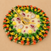 file_00000000f1b482079fe0f28a09680cf16668150241897427807 Laddu Gopal Ji Cream Floral Dress (Poshak/Vastra) – Premium Vrindavan Collection