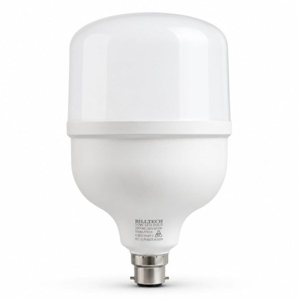 img-20260730-wa00458867365741343181929 Bill Tech Moon Glow 50W B22 High Brightness LED Bulb | Energy Saving LED Light | 4KV Surge Protection | 440V High Voltage Protection