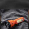 SD Gold LED Flashlight | High Brightness Rechargeable Torch | Long Backup | Portable Emergency Light